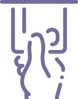 Hand icon symbol image illustration vector