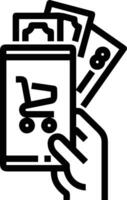 Hand icon symbol image illustration vector