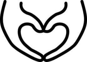 Hand icon symbol image illustration vector