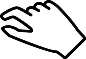 Hand icon symbol image illustration vector