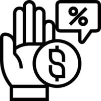 Hand icon symbol image illustration vector
