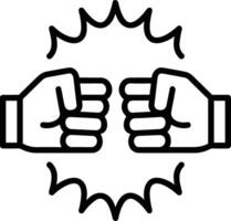 Hand icon symbol image illustration vector