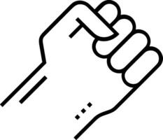 Hand icon symbol image illustration vector