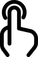 Hand icon symbol image illustration vector