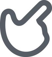 Hand icon symbol image illustration vector