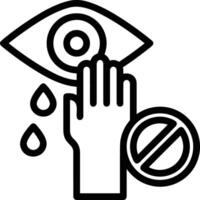 Hand icon symbol image illustration vector