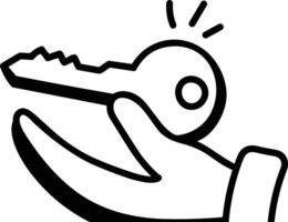 Hand icon symbol image illustration vector