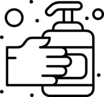 Hand icon symbol image illustration vector