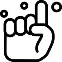 Hand icon symbol image illustration vector