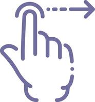 Hand icon symbol image illustration vector