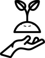 Hand icon symbol image illustration vector