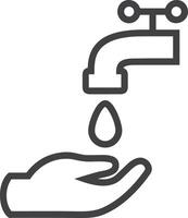 Hand icon symbol image illustration vector
