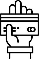 Hand icon symbol image illustration vector