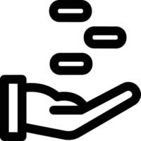 Hand icon symbol image illustration vector