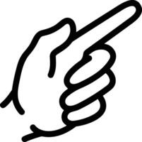 Hand icon symbol image illustration vector