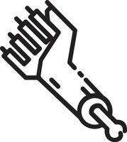 Hand icon symbol image illustration vector
