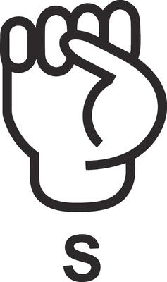 Hand icon symbol image illustration