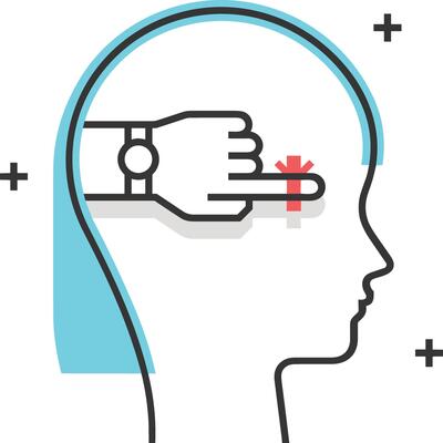 Hand icon symbol image illustration