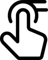 Hand icon symbol image illustration vector