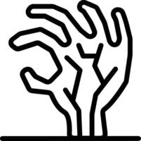 Hand icon symbol image illustration vector