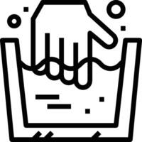 Hand icon symbol image illustration vector