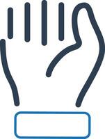 Hand icon symbol image illustration vector