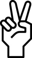 Hand icon symbol image illustration vector