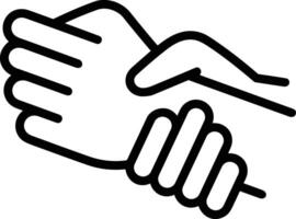 Hand icon symbol image illustration vector