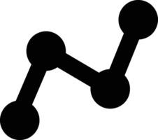 Chart icon symbol image for data statistic analysis illustration vector
