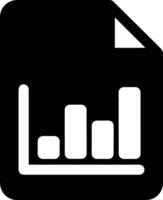 Chart icon symbol image for data statistic analysis illustration vector