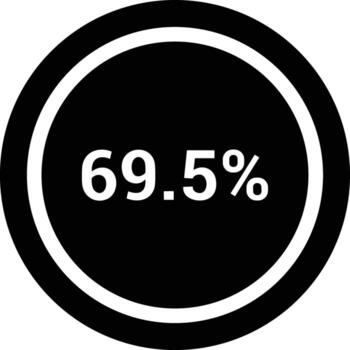 Chart icon symbol image for data statistic analysis illustration vector