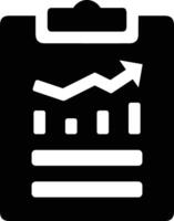 Chart icon symbol image for data statistic analysis illustration vector
