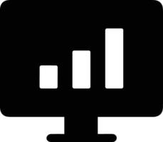 Chart icon symbol image for data statistic analysis illustration vector