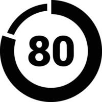 Chart icon symbol image for data statistic analysis illustration vector