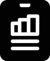 Chart icon symbol image for data statistic analysis illustration vector