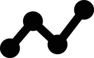 Chart icon symbol image for data statistic analysis illustration vector