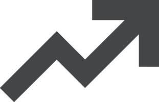 Chart icon symbol image for data statistic analysis illustration vector