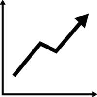 Chart icon symbol image for data statistic analysis illustration vector