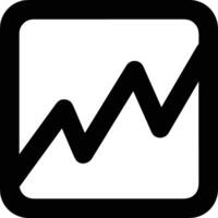 Chart icon symbol image for data statistic analysis illustration vector