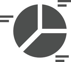 Chart icon symbol image for data statistic analysis illustration vector