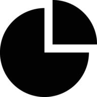 Chart icon symbol image for data statistic analysis illustration vector