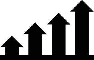 Chart icon symbol image for data statistic analysis illustration vector