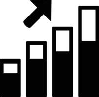 Chart icon symbol image for data statistic analysis illustration vector