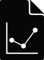 Chart icon symbol image for data statistic analysis illustration vector