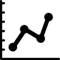 Chart icon symbol image for data statistic analysis illustration vector