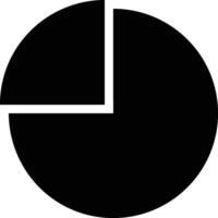 Chart icon symbol image for data statistic analysis illustration vector