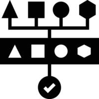 Chart icon symbol image for data statistic analysis illustration vector