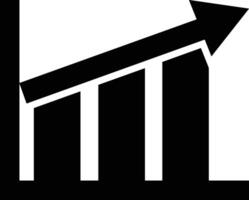Chart icon symbol image for data statistic analysis illustration vector