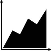 Chart icon symbol image for data statistic analysis illustration vector
