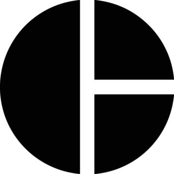 Chart icon symbol image for data statistic analysis illustration vector